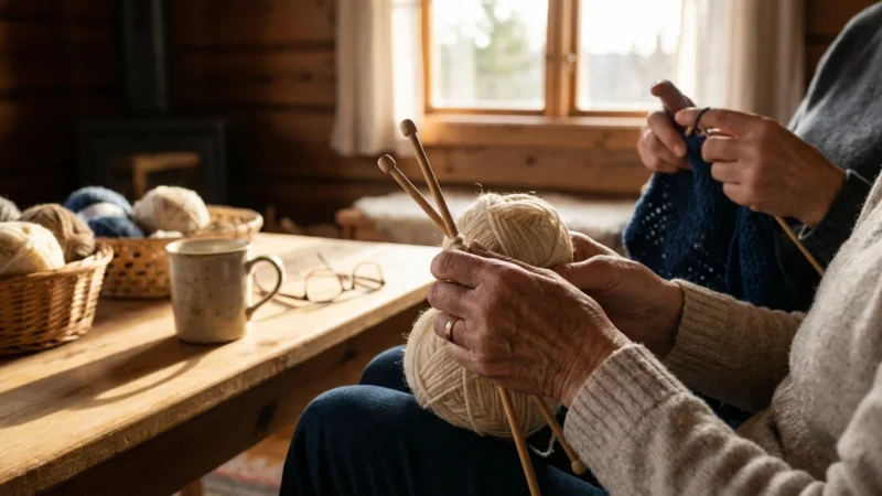 Knitting and Crochet in Retirement: Creative Comfort and Community - guide