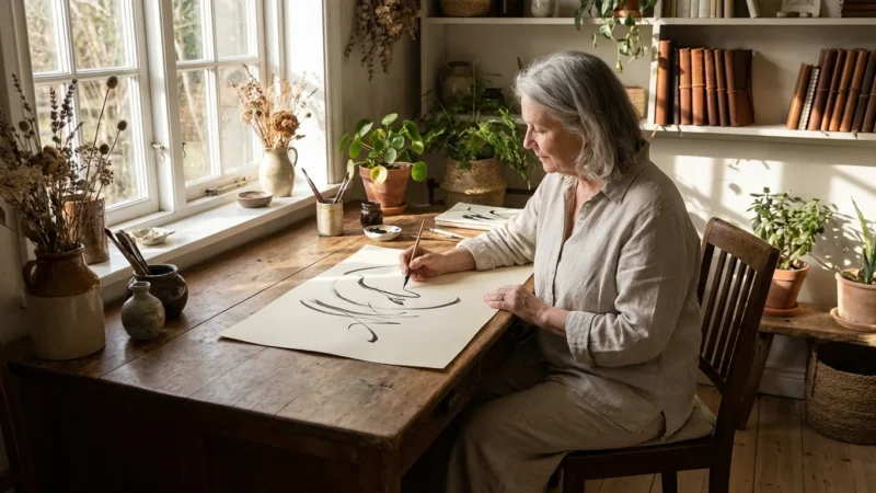 Retirement Calligraphy: The Art of Beautiful Handwriting - guide