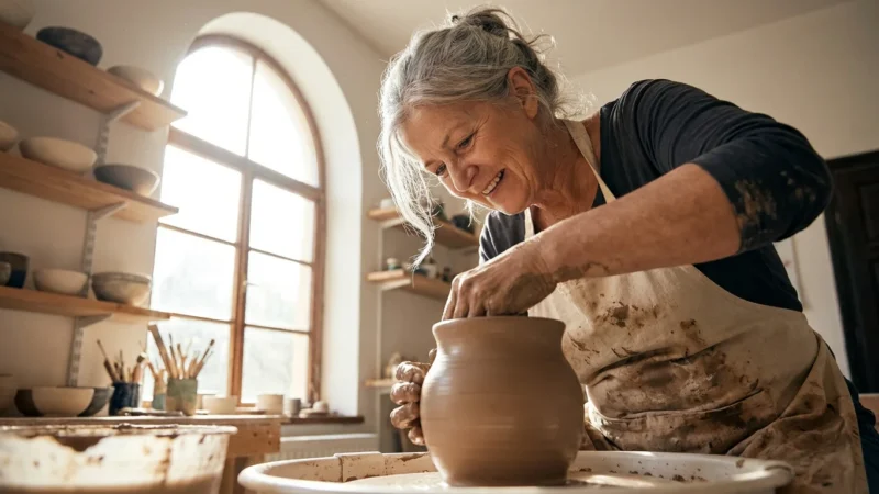 Retirement Ceramics: Getting Your Hands Dirty and Creating Art - guide