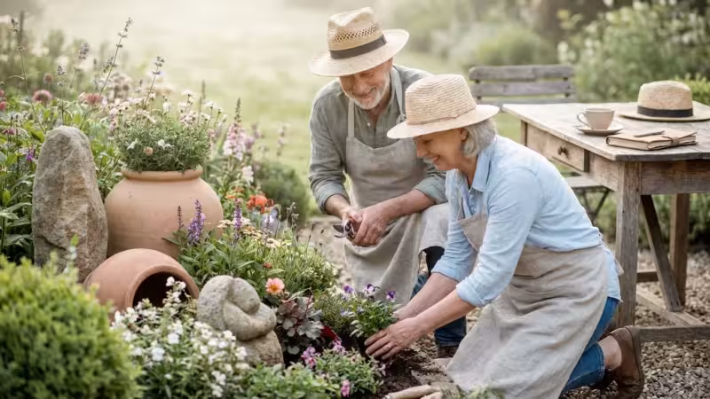 Retirement Gardening as Art: Cultivating Beauty and Wellness - guide