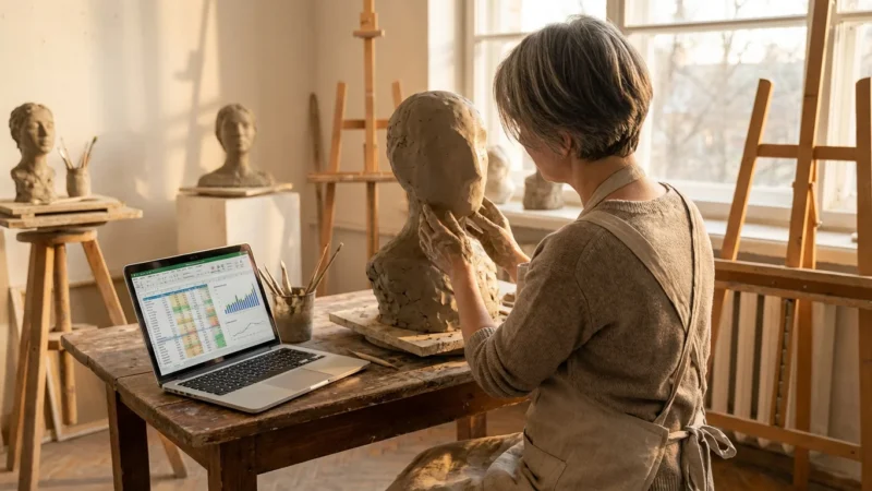 Trading Spreadsheets for Sculpting: Mary’s Artistic Retirement Awakening - guide